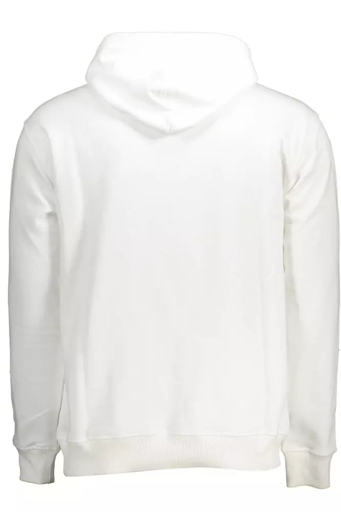 North Sails Sweat-shirt à capuche en coton blanc élégant