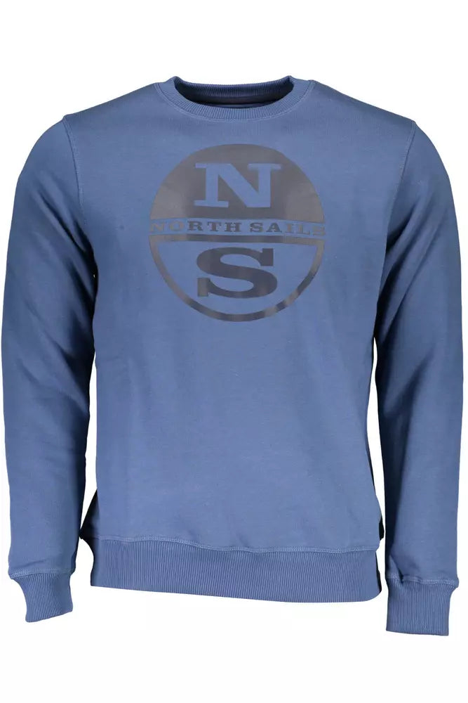 Sweat à logo imprimé bleu North Sails