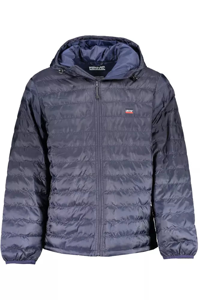 Veste à capuche bleue Levi's avec logo brodé