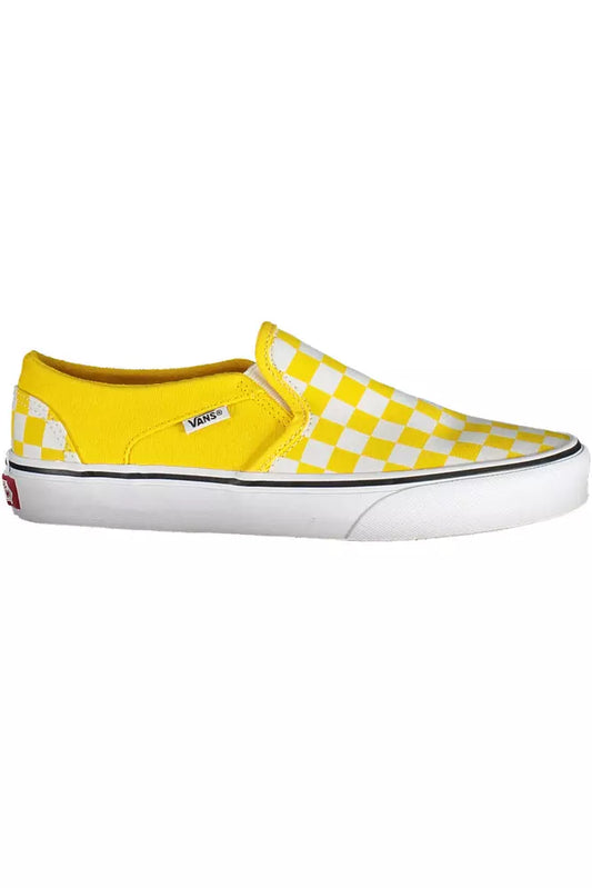 Vans baskets de sport élastiques jaune vif