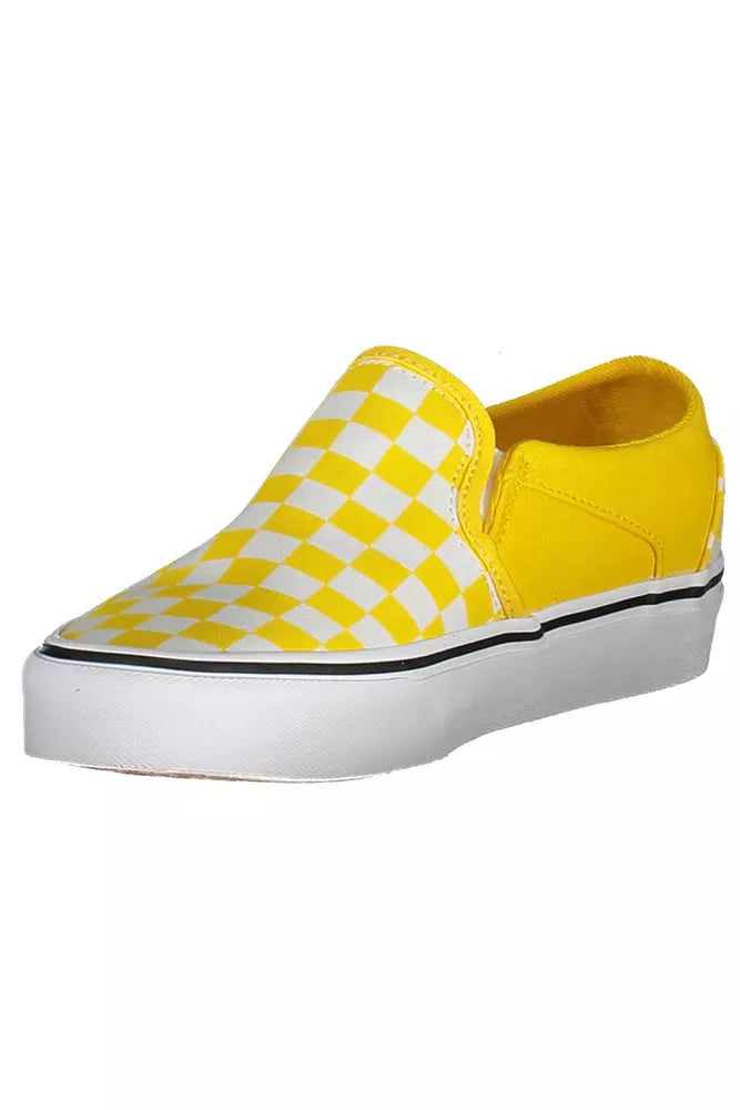 Vans baskets de sport élastiques jaune vif