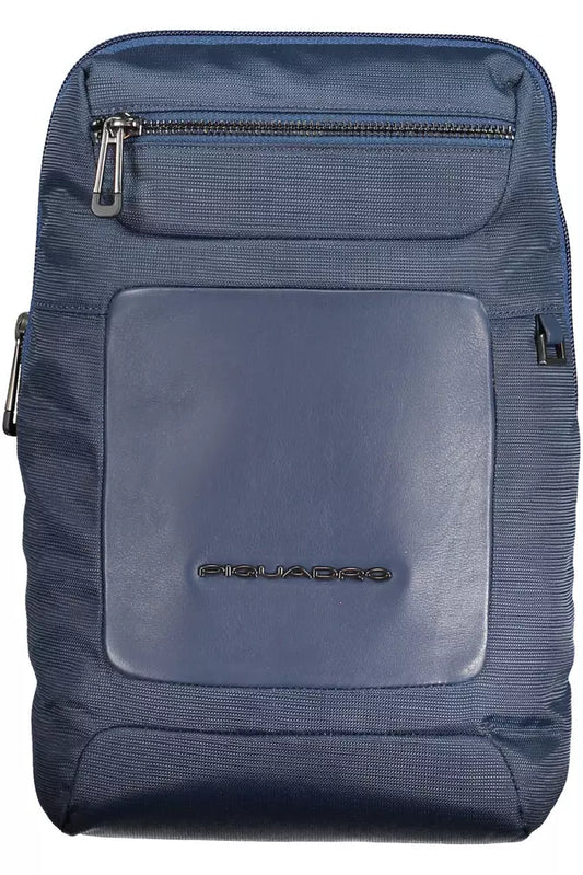 Sac bandoulière bleu écologique Piquadro