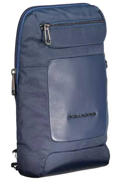 Sac bandoulière bleu écologique Piquadro