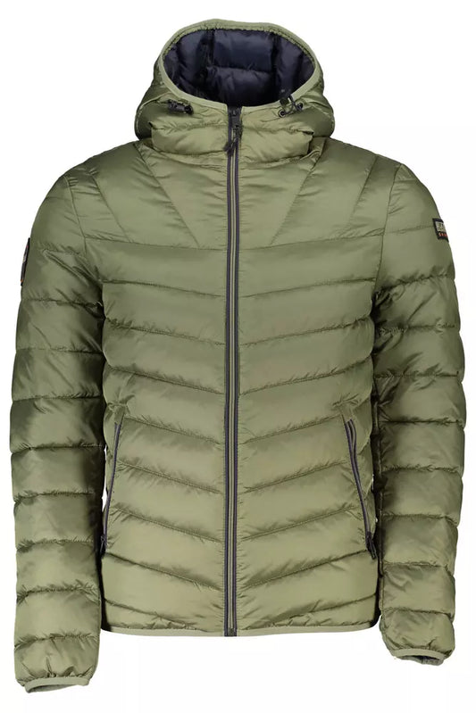 Napapijri - Veste à capuche élégante en polyamide - Vert