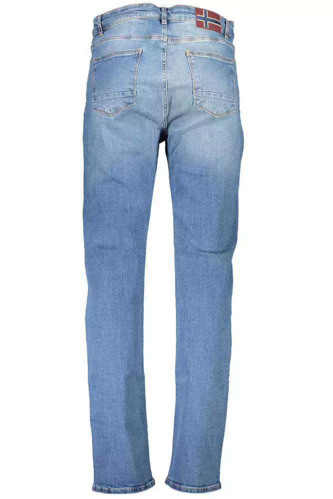 Napapijri denim coupe classique bleu clair