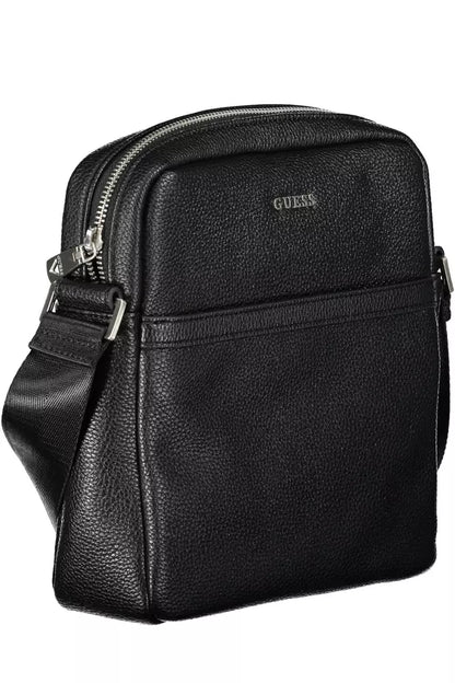 Guess jeans sac à bandoulière noir élégant avec logo