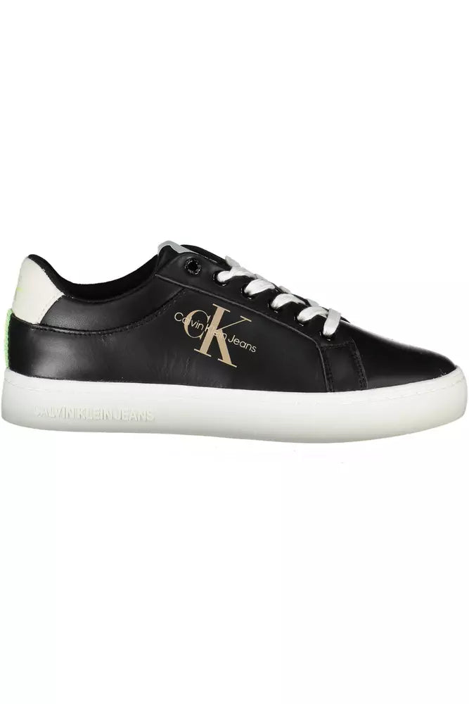 Calvin Klein Black Polyester Women Sneaker