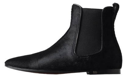 Bottines chelsea en cuir italien Dolce &amp; Gabbana Elite