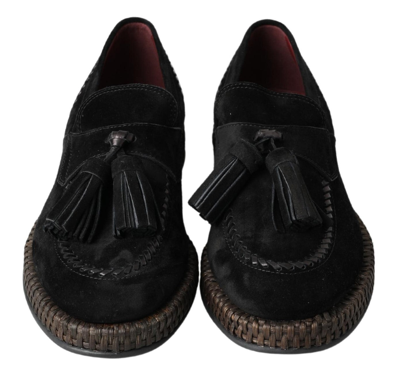 Baskets espadrilles en daim noires Dolce &amp; gabbana