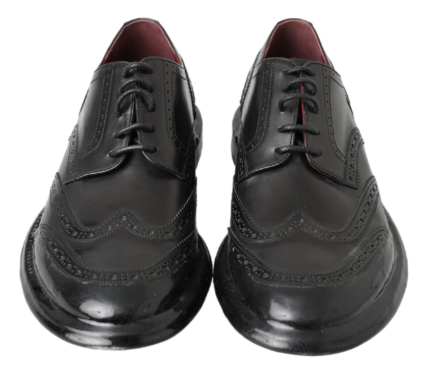 Derbies Dolce &amp; Gabbana en cuir noir