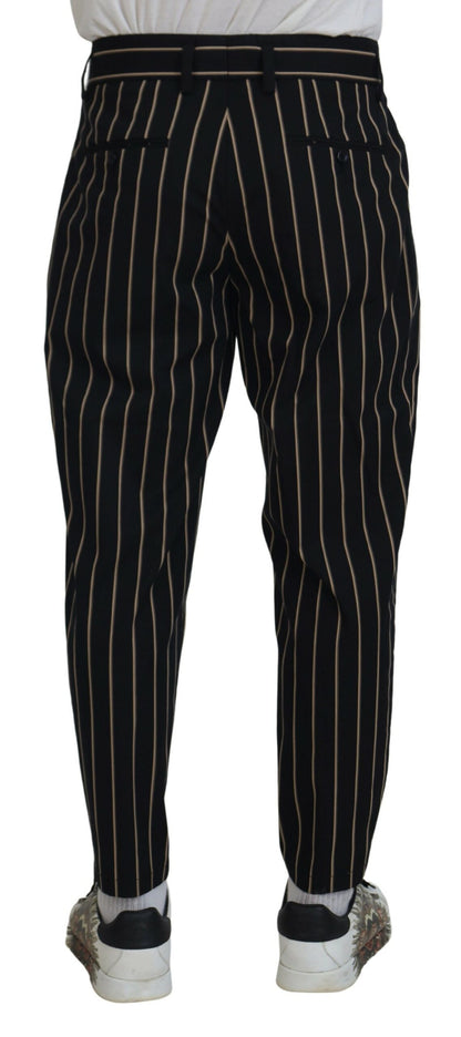 Dolce &amp; gabbana pantalon chino fuselé à rayures