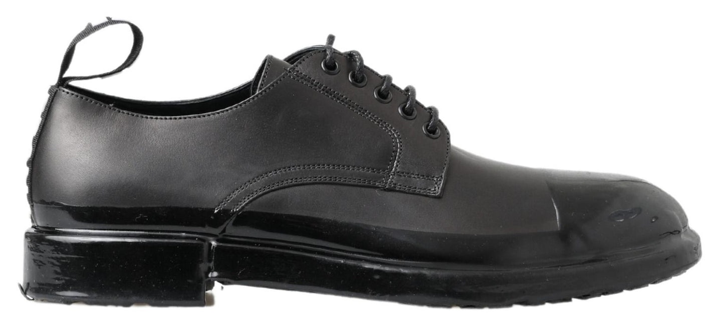 Dolce &amp; Gabbana - Derbys en cuir à lacets - Noir