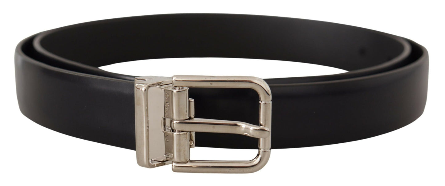 Ceinture en cuir Dolce &amp; gabbana avec boucle en métal