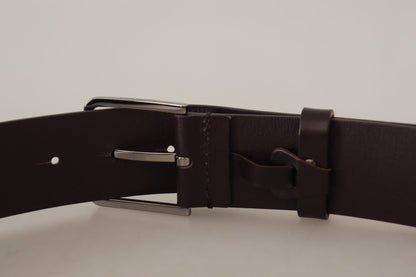 Ceinture en cuir marron foncé Dolce &amp; gabbana