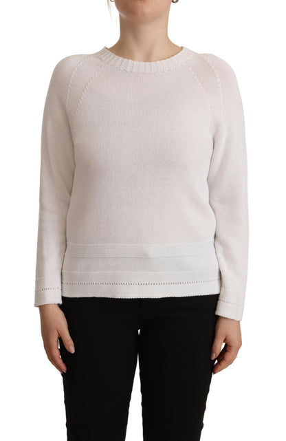 Pull en coton blanc Alpha studio