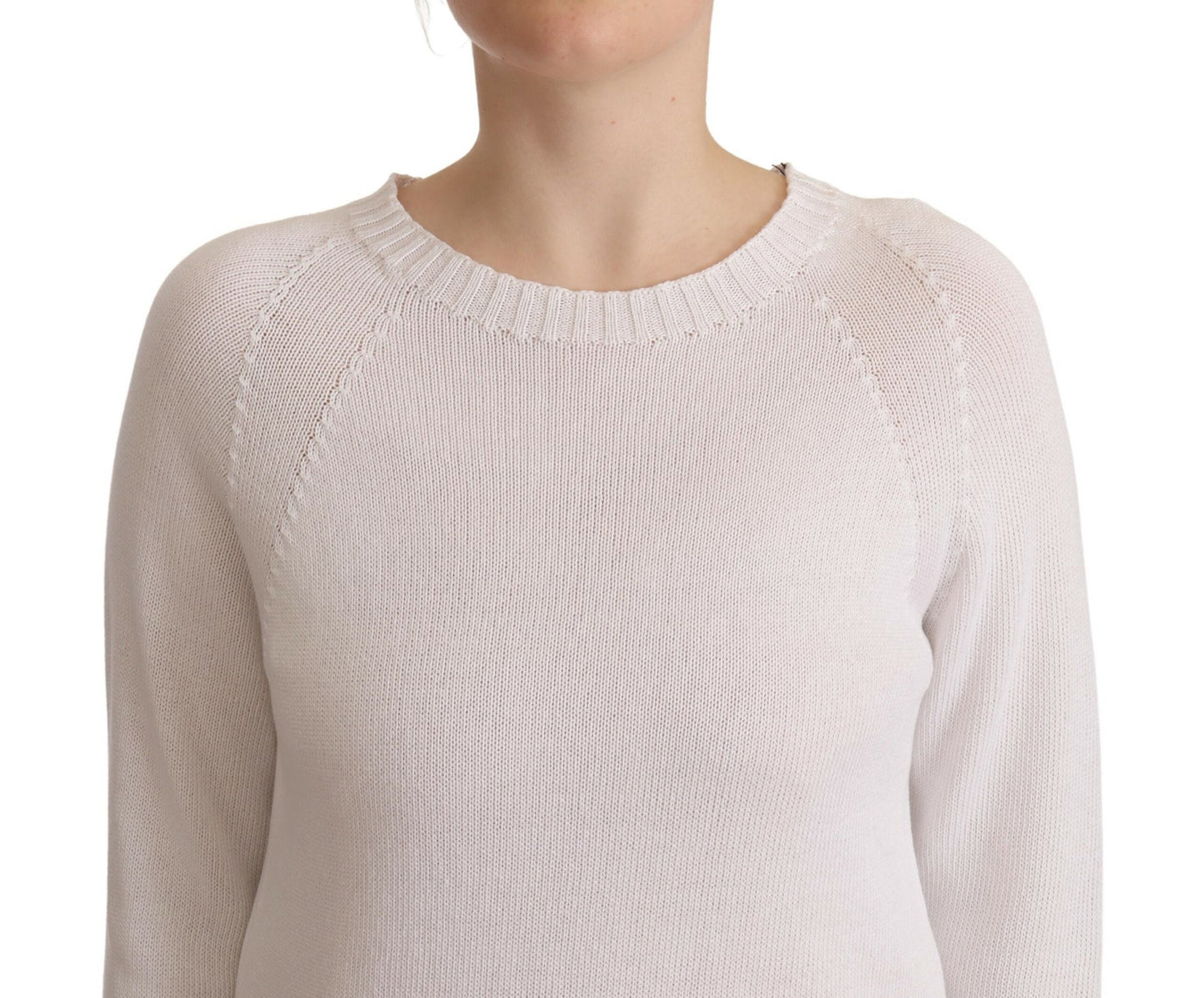 Pull en coton blanc Alpha studio