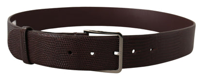 Ceinture en cuir marron foncé Dolce &amp; gabbana