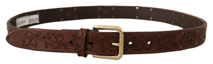 Ceinture en cuir Dolce &amp; gabbana avec boucle en métal