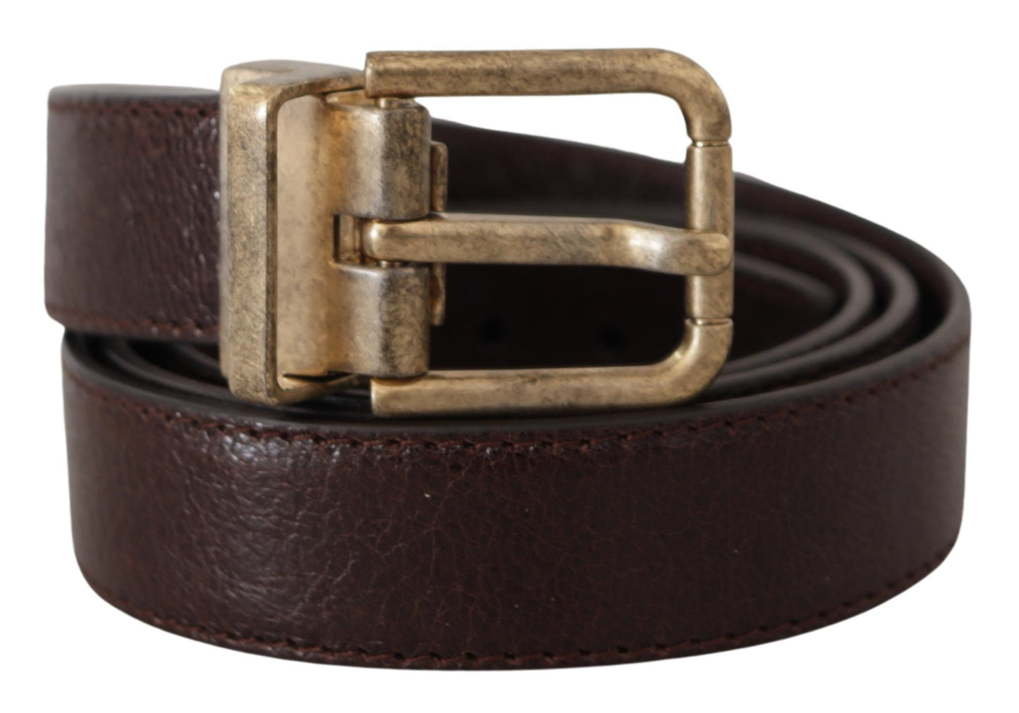 Ceinture en cuir Dolce &amp; gabbana avec boucle gravée