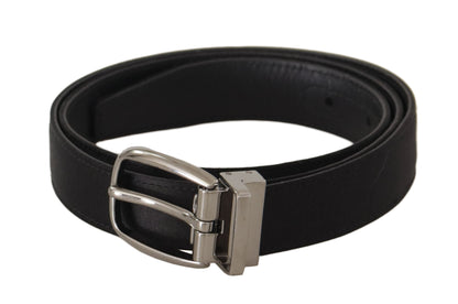 Ceinture en cuir de soie Dolce &amp; gabbana avec boucle logo