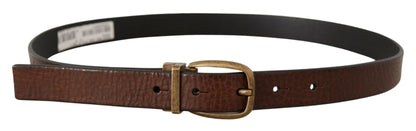 Ceinture en cuir Dolce &amp; gabbana avec boucle en métal