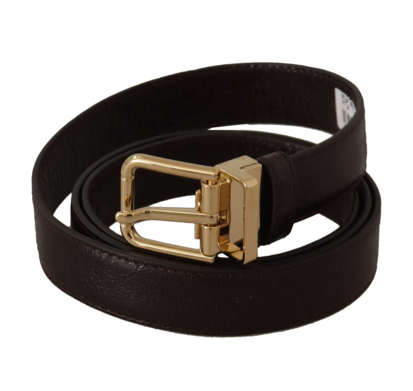 Ceinture en cuir Dolce &amp; gabbana avec boucle en métal