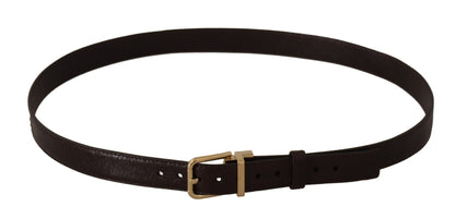 Ceinture en cuir Dolce &amp; gabbana avec boucle en métal