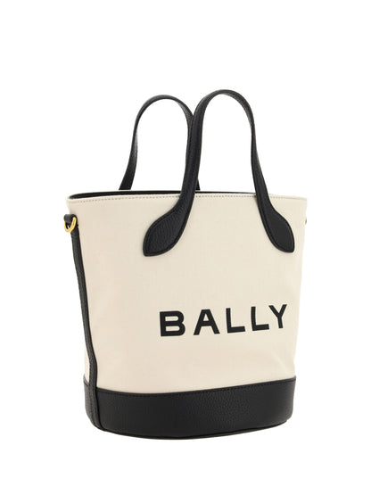 Bally - Sac seau à monogramme - Noir et blanc