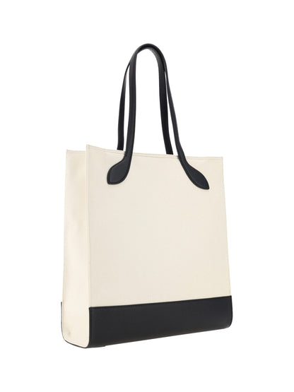 Sac cabas en cuir monochrome Bally