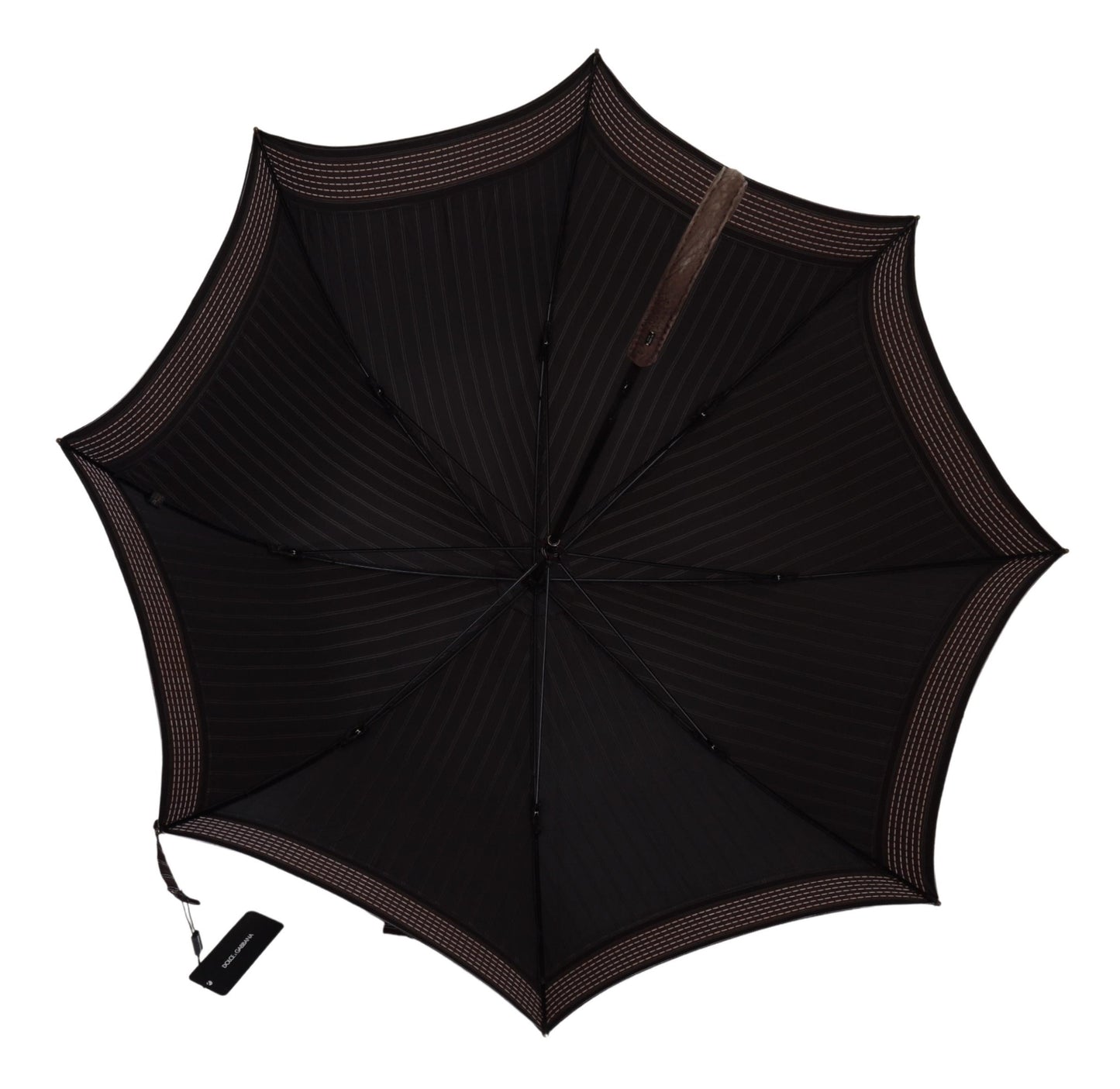 Parapluie classique rayé Dolce &amp; Gabbana