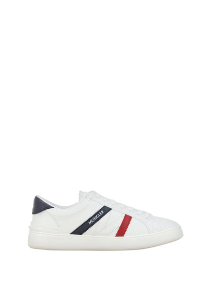 Moncler baskets homme monaco m blanches