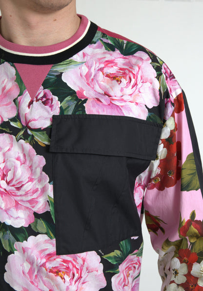 Dolce &amp; Gabbana - Pull ras du cou extravagant à fleurs