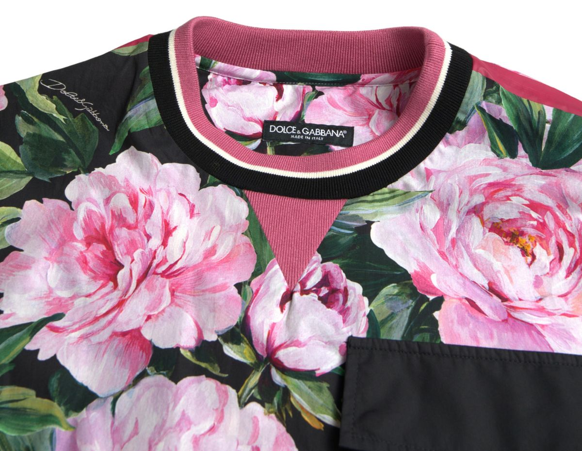 Dolce &amp; Gabbana - Pull ras du cou extravagant à fleurs