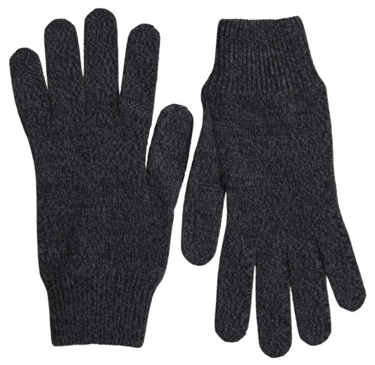 Dolce &amp; Gabbana - Gants d'hiver en laine vierge - Gris