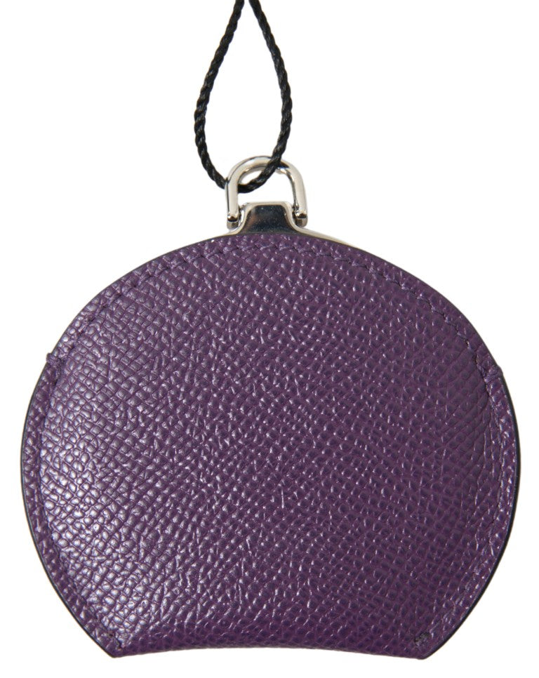 Porte-miroir en cuir violet Dolce &amp; gabbana