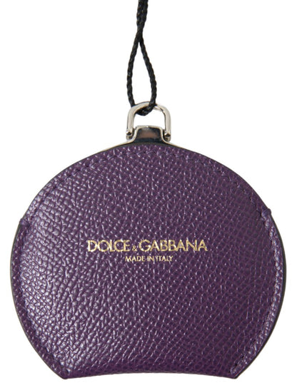 Porte-miroir en cuir violet Dolce &amp; gabbana