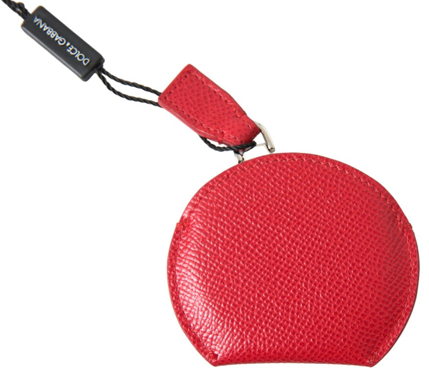 Porte-miroir en cuir rouge Dolce &amp; gabbana