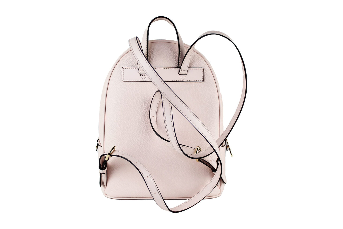 Michael Kors Adina Medium Powder Blush Sac à dos convertible en cuir