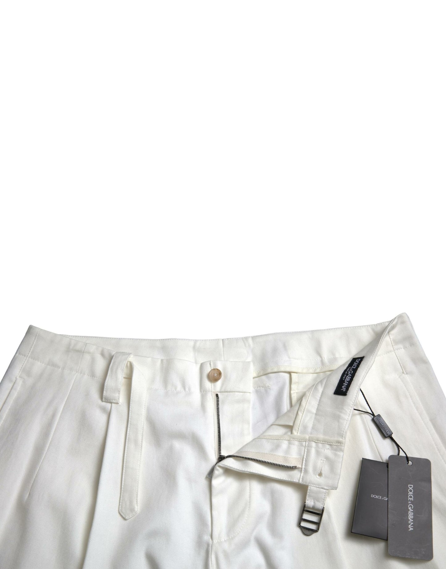 Bermuda en jean blanc Dolce &amp; Gabbana