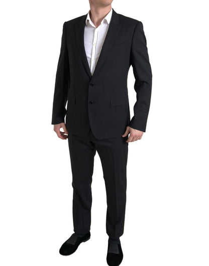 Costume slim noir martini exclusif Dolce &amp; Gabbana