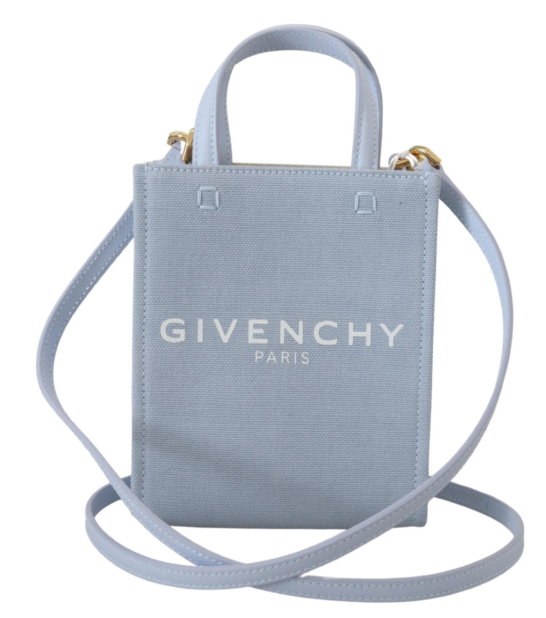 Minibolso de algodón azul nube Chic de Givenchy