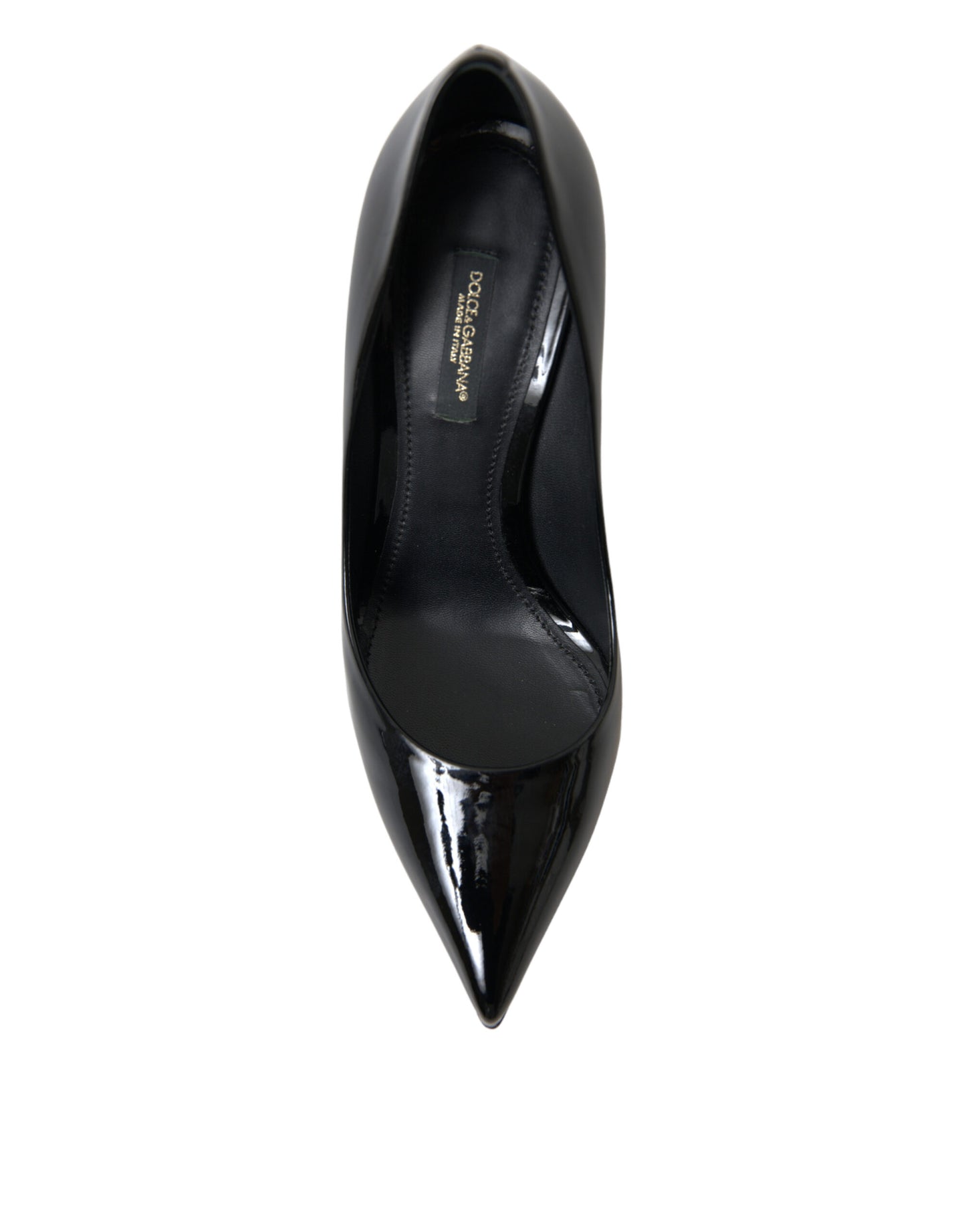 Talons aiguilles vernis noirs Dolce &amp; Gabbana