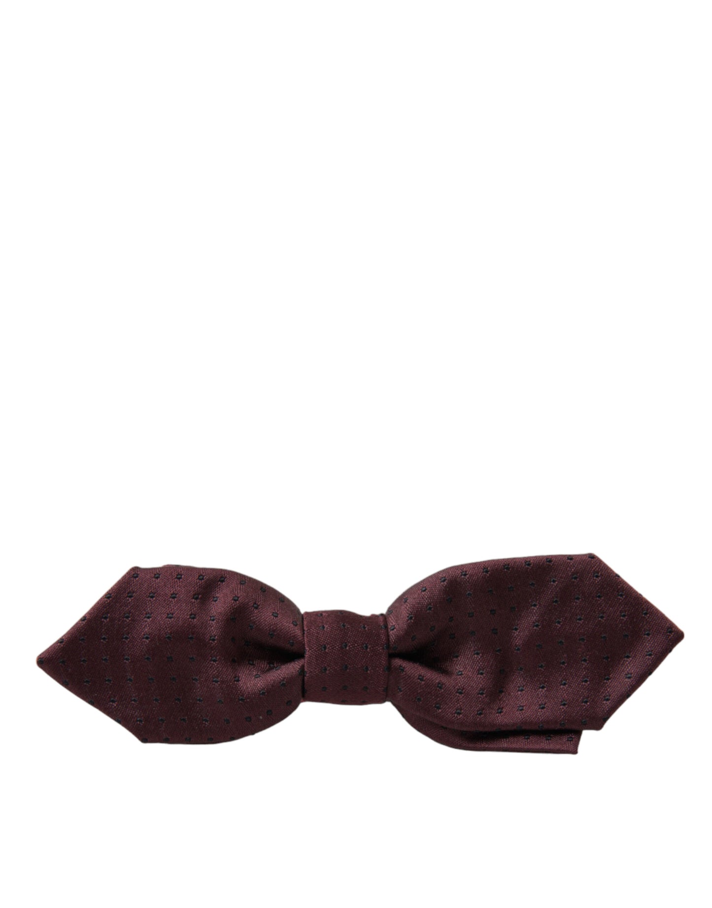 Noeud papillon en soie bordeaux Dolce &amp; gabbana