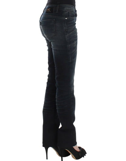 Costume national de jeans en denim bleu superskinny