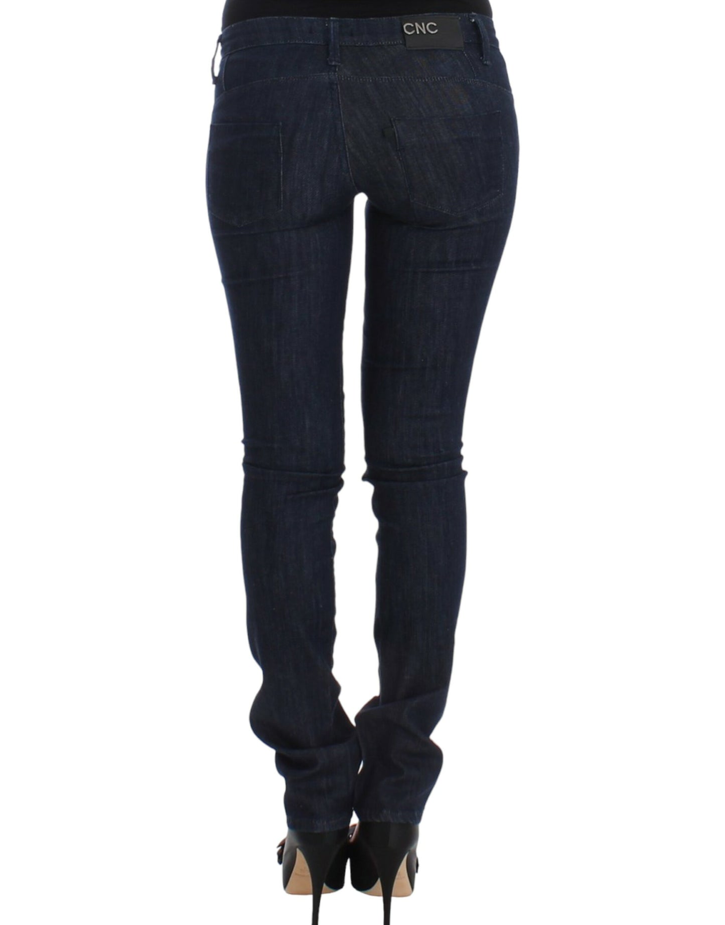 Costume national - Jean skinny bleu foncé