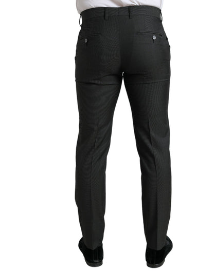 Dolce &amp; gabbana pantalon de costume skinny gris foncé