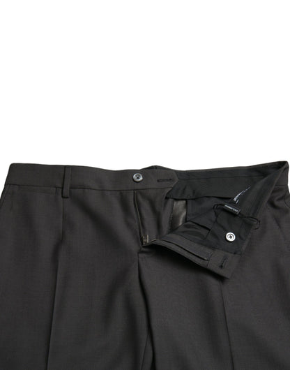 Dolce &amp; gabbana pantalon de costume skinny gris foncé