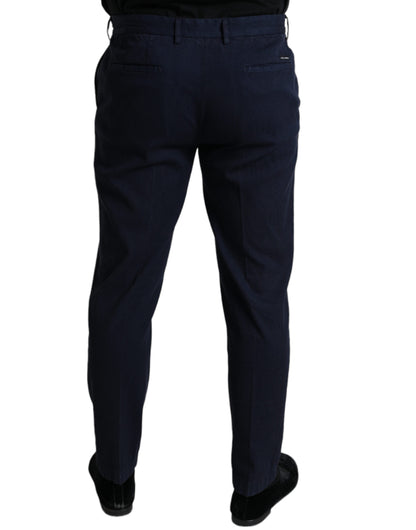 Dolce &amp; gabbana pantalon de costume skinny bleu foncé