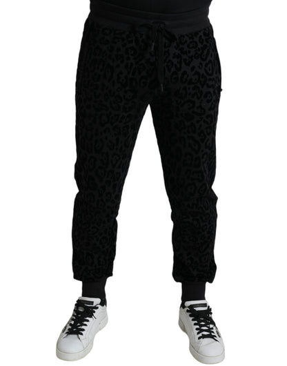 Pantalon de jogging léopard Dolce &amp; Gabbana pour homme