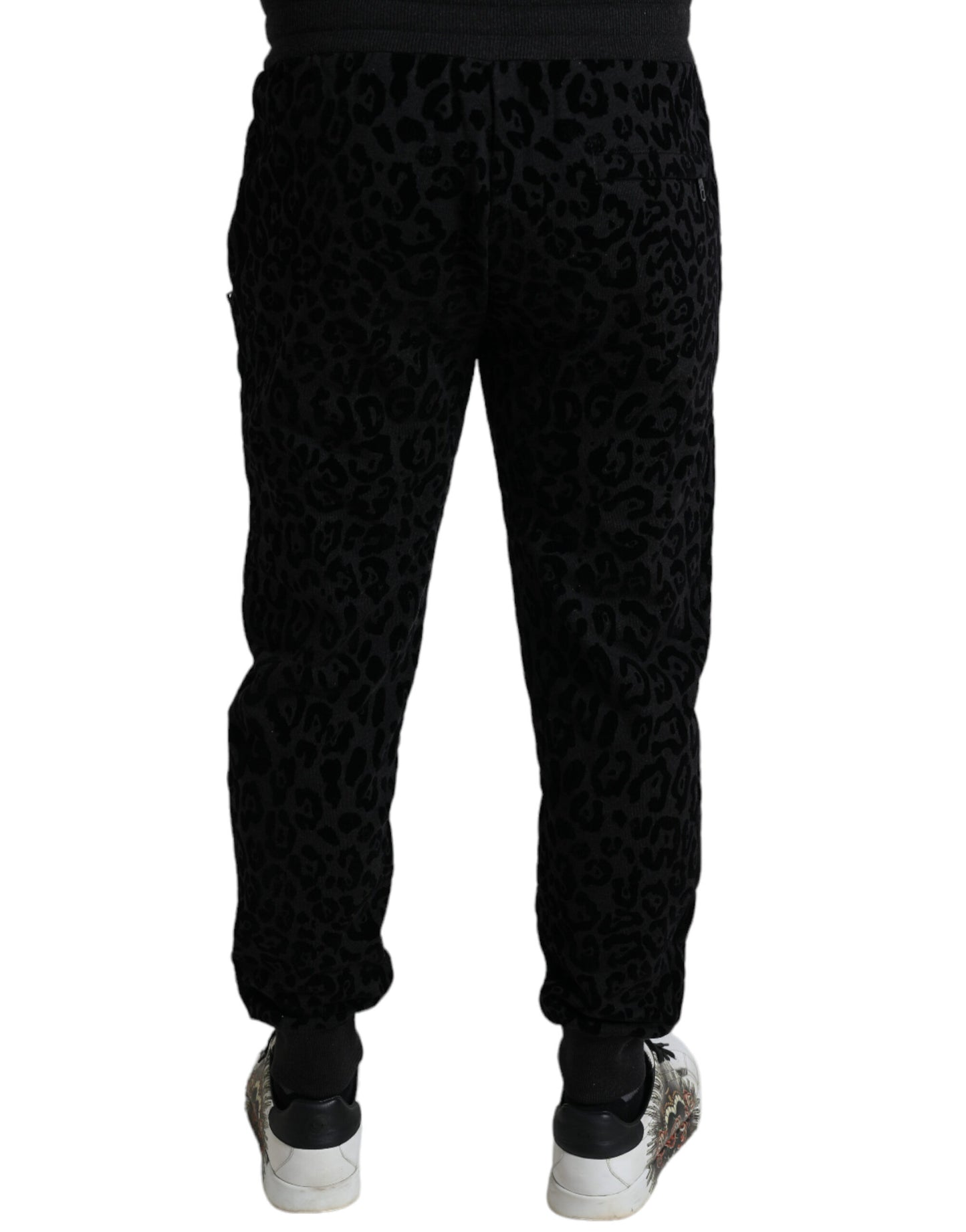 Pantalon de jogging léopard Dolce &amp; Gabbana pour homme